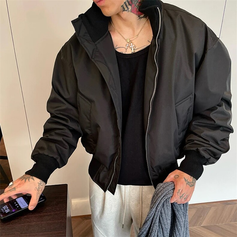 不缺货性价比螺纹棉服MY190M-3XLP80,男装棉衣,电商C313