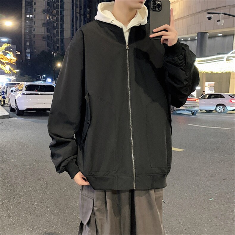 春季飞行服夹克外套男简约休闲百搭棒球服上衣迷彩P65JK837-P60,男装夹克,电商B306
