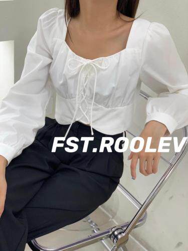抽绳上衣，女装，FST