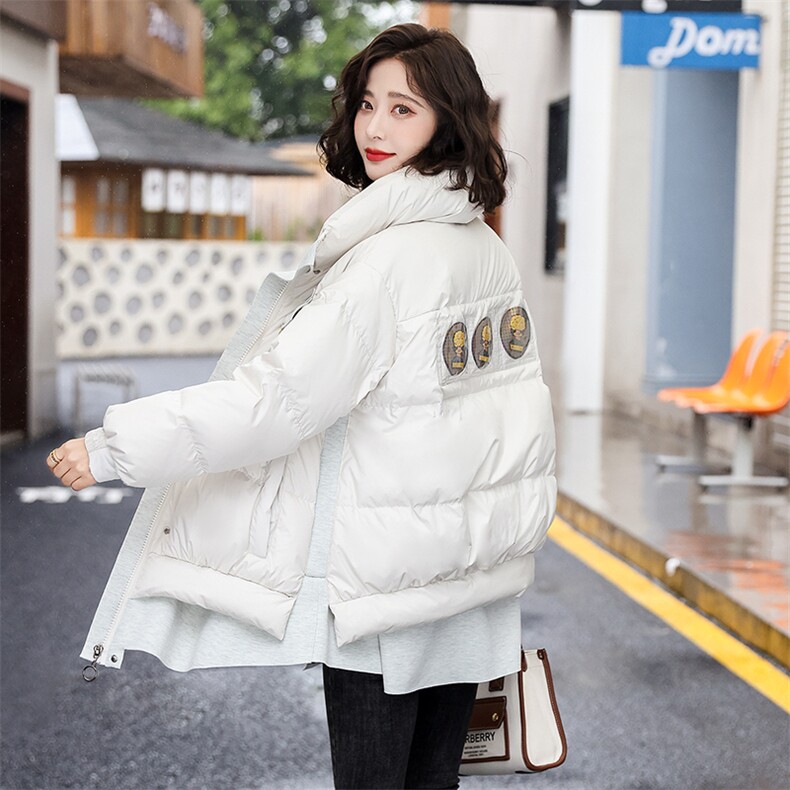 羽绒服新款2022女装时尚韩版可中长款90白鸭绒2022年冬季独特设计,女装羽绒服,卡杰菲