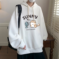 8XL连帽卫衣男大码胖子帽衫大号运动服WY2402-P35，男装卫衣，电商A040