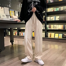 男秋季新款港风休闲裤西裤设计感小众休闲长裤KT147P35，男装休闲裤，星座1116-2