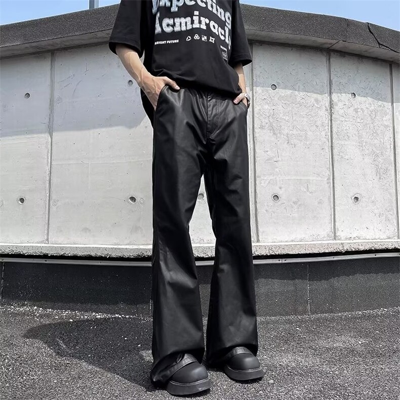 男新款青少年时尚休闲皮裤ZK175P68，男装皮裤，星座1116-2