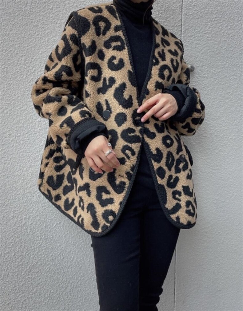 菱形格、豹纹外套，其它，麦缇诺