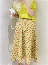 [现货]夏季新款韩版小衫碎花半身裙，女装半身裙，与慧辛