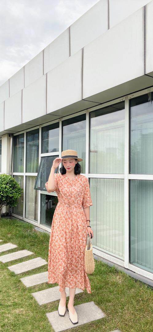 纯苎连衣裙小衫裤子裙子衬衣 时尚风 风淑女风休闲风，女装连衣裙，川哲