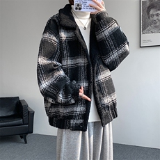 加棉保暖羊羔绒座山雕棉衣毛呢加厚保暖外套978特P108，男装棉衣，电商A458A