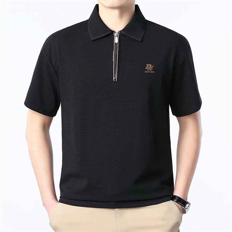 Z5055夏季男士新款短袖T恤青年修身体恤休闲POLO衫图片