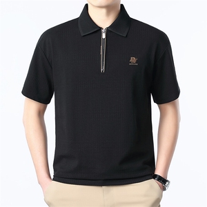 Z5055夏季男士新款短袖T恤青年修身体恤休闲POLO衫图片