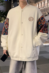 春秋季棒球服男女新款美式夹克休闲外套XZ102B-1-JK2608P85图片