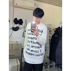 博主图cleanfit马海毛毛衣男宽松慵懒风高级感针织衫MY02-P65，男装针织衫/毛衣，星座1007（原301D）
