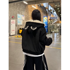 新款冬季棉服棉衣男生加厚保暖面包服运动休闲潮牌帅气外套，男装棉衣，四季星座505