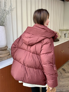 20252025年冬季90白鸭绒服短款加厚RF2C290-6896#-P395-585图片