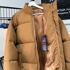 1506/8891/P65高品质得物二开大版男女带门襟纯色棉衣棉服2，男装棉衣，星座1506