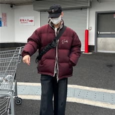 b228-M5059-P100双面穿加厚极光变色棉服，男装夹克，电商A016 (原B228)