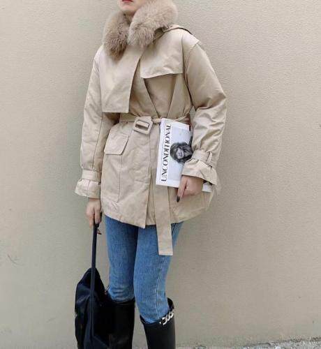 新款 羽绒派克,女装,一·贝宣