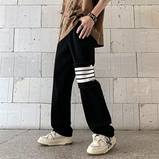 牛仔裤长裤春季文艺潮气质ins新款青春流行慵懒男N3010P40，男装牛仔裤，星座1116-2