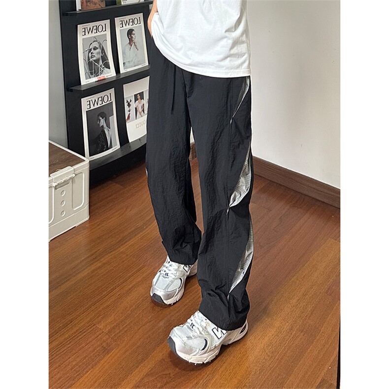 自拍图有大货冲锋裤男夏季薄款潮牌工装运动休闲裤男XK308-P45，男装工装外套，电商A178