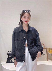 牛仔外套图片