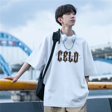 日系cityboy短袖t恤男夏季2025新款潮流青少年学生帅气大码上衣服，男装T恤，星座1210-1