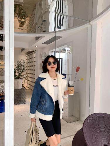 加绒牛仔外套，其它，转角爱尚