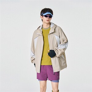 UPF50+有报告 凉感轻薄透气宽松大码潮流防晒服 DQC658-P48图片