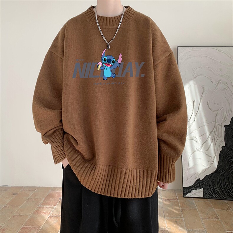 半高领毛衣男士大码针织衫男毛线衣男M18173-P45加绒款-P65,男装针织衫/毛衣,电商A040