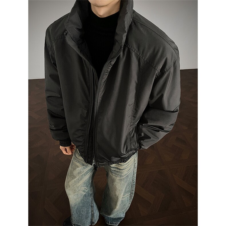 MY985-特P75控129防风CITY冬季2025加厚百搭棉服保暖外套,男装棉衣,电商A058-1（原电商C417）