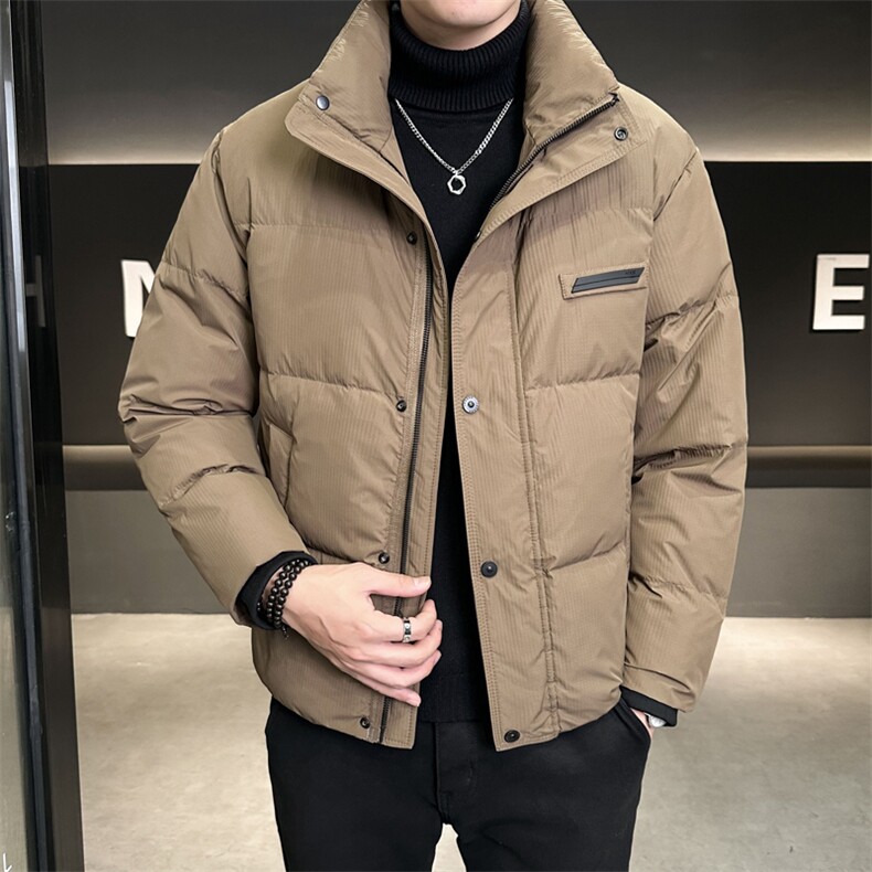 冬季羽绒服男2025新款立领加厚保暖轻薄款外套C317-Y9903-P195,男装羽绒服,电商C317