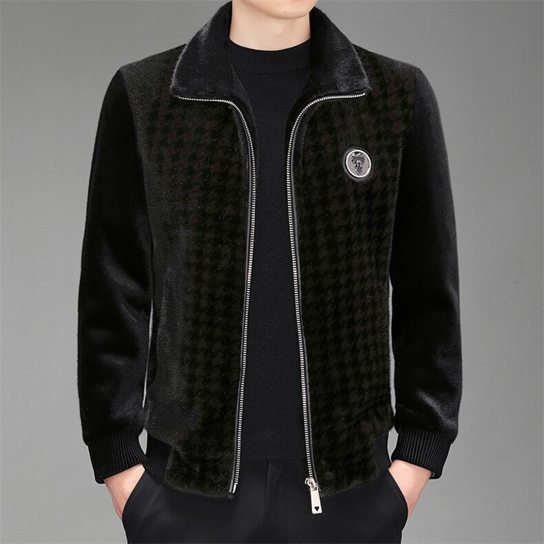 CK8327钱塘2020-2冬季厚款新款时尚休闲百搭中年男士外套P255,男装夹克,钱塘207-2