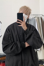 8XL-M特大码秋冬机能夹克外套冲锋衣百搭潮休闲宽松户外JK1301P70，男装夹克，电商D206-1
