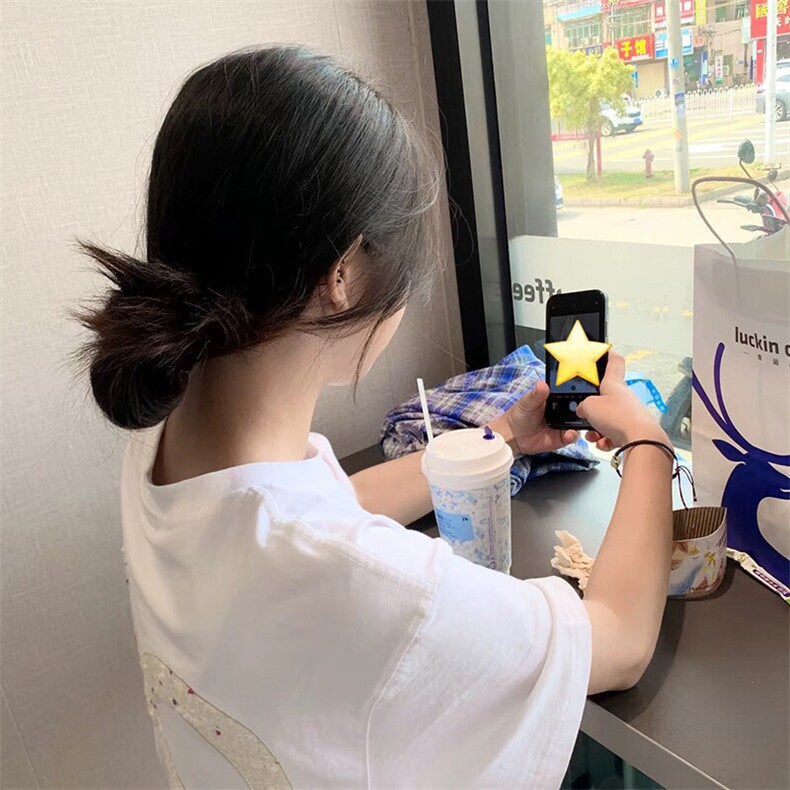 万针全刺绣工艺抖音得物高品质260克重磅纯棉双纱美式高街短袖T恤,男装T恤,电商A486