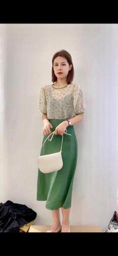 新款两件套，上衣半裙可分开，女装半身裙，欧菲拉