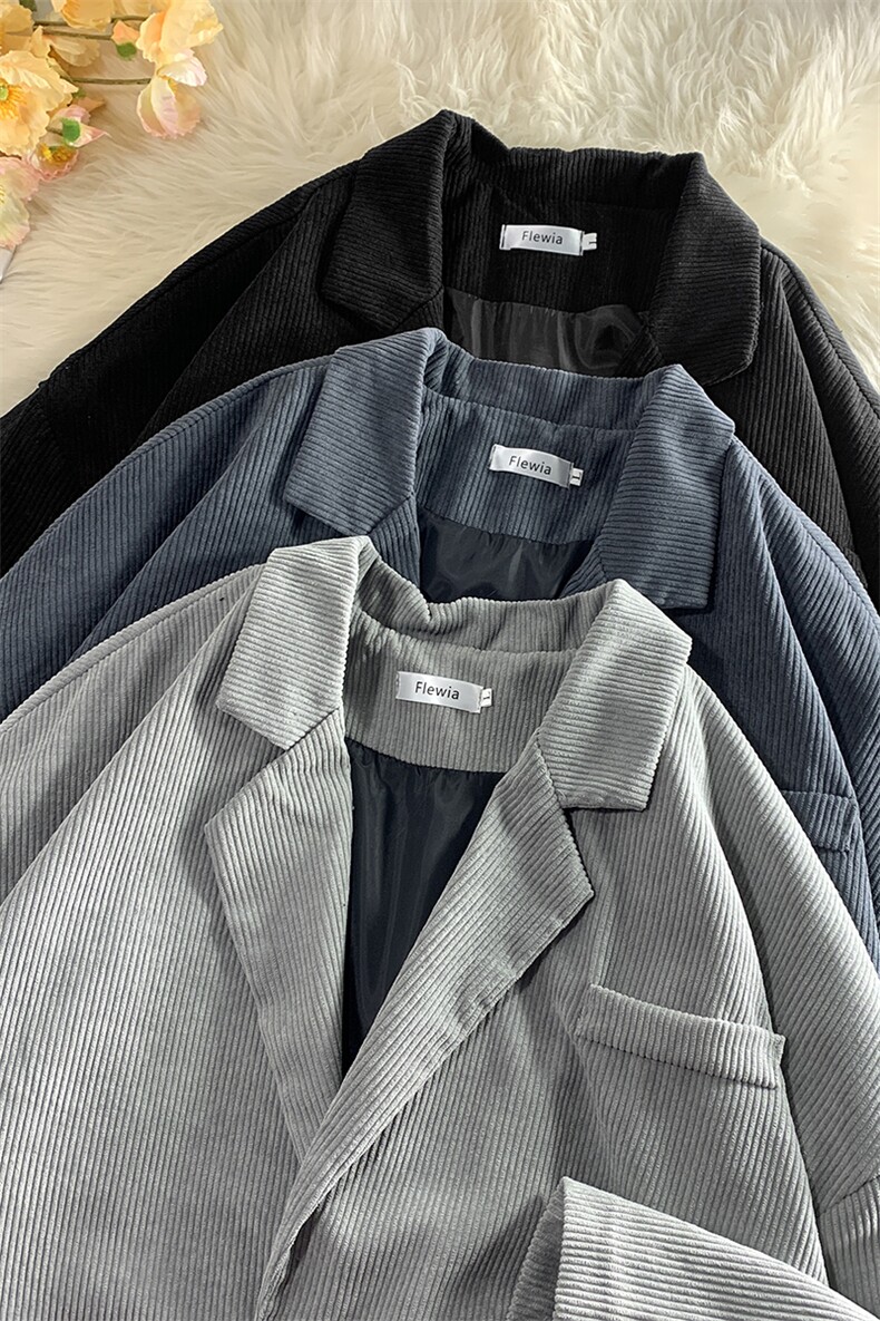 现货纯色灯芯绒小西装男西服KD248-P65,男装西服套装,电商D312-1