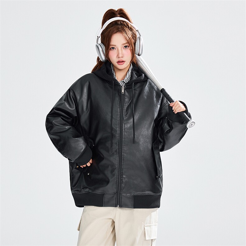 现货冬季皮衣棉服得物二开跑量款棉衣男女同款C323-1-MY8861-P115,男装皮衣,电商C323-1