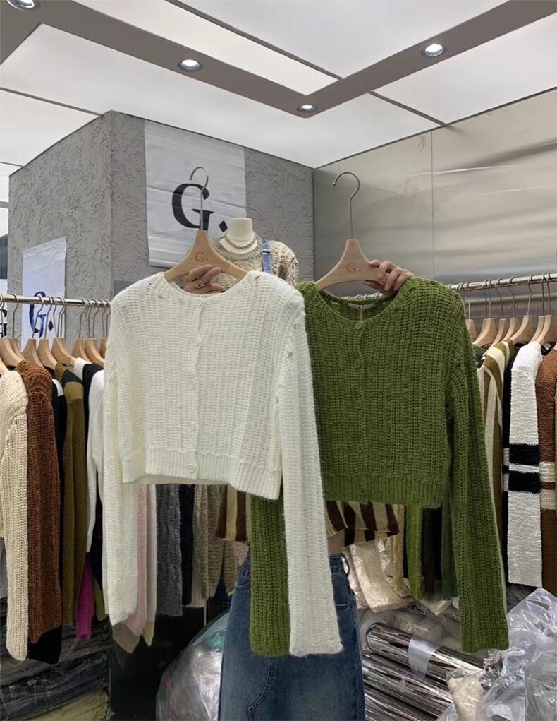 新款针织开衫均码现货，其它，G