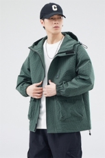 秋季户外连帽夹克男外套男女同款DSA157B-JK7811-P75，男装夹克，电商A157B