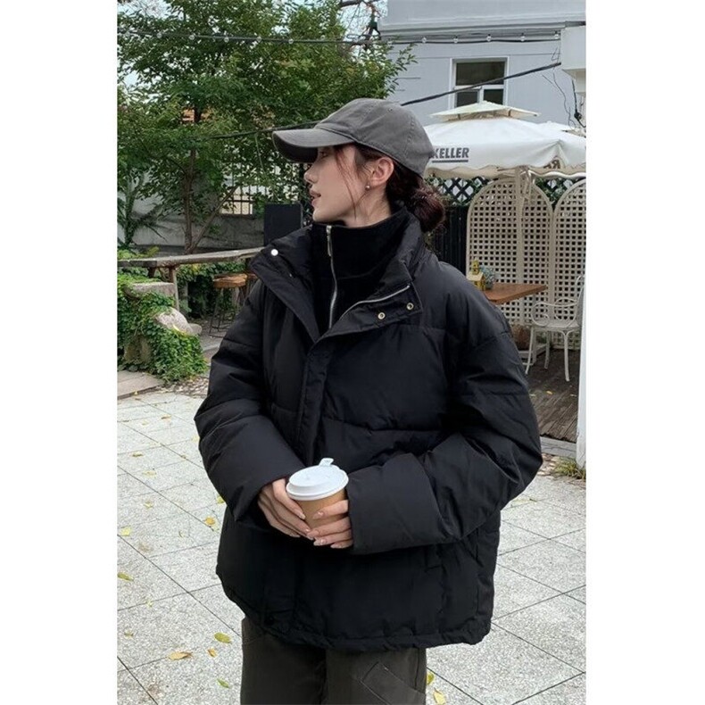 【有货】DW223-P85美式高级假两件棉衣男2025冬加厚保暖宽松棉服,男装棉衣,星座603-2
