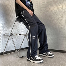 现货高街ins设计感拉链冲锋裤秋季美式vibe机能裤子男K6652-P38，男装休闲裤，星座512-3