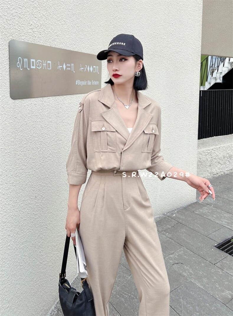 时尚连体裤，女装连体裤，斯瑞威