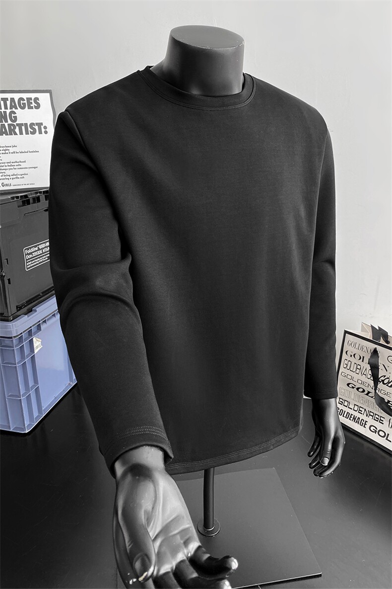 白小T同款90%鹅绒保暖长袖T恤打底羽绒服696TP79控138,男装T恤,电商A309