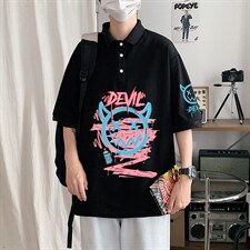 PL57178-P35翻领短袖polo衫男大码胖子半袖t恤男有领保罗衫模特,男装Polo衫,电商A040