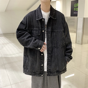 潮流夹克潮男春季牛仔夹克J2162P65图片