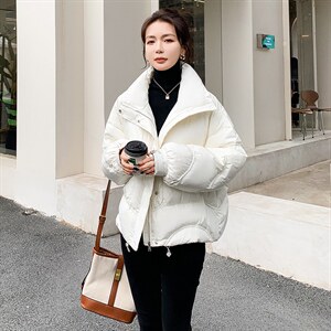 现货时尚洋气90羽绒服2022新品款号A011-P275K388图片