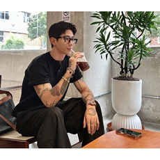 老钱风亨利领T恤简约纯色冰丝针织短袖上衣H9123/P58，男装T恤，电商A243