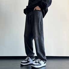 抖音品质-牛仔裤秋季水洗裤子直筒休闲长裤212-2-CN367-特P40控68，男装牛仔裤，星座808A-1