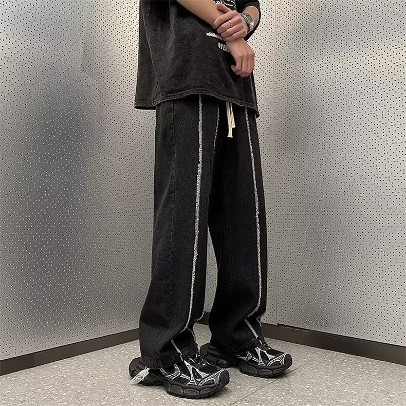 美式牛仔裤男款秋季长裤潮WH64P42,男装牛仔裤,星座1116-2