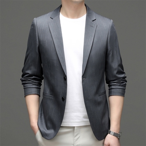 M5560-1钱塘2020-3春夏新款男士休闲西服时尚百搭外套P135图片