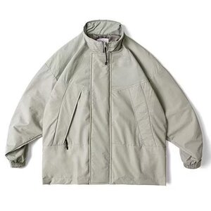 W554-P98 冬季日系复古街头宽松加厚棉服防风保暖纯色工装外套图片