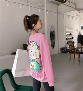 可爱女孩卫衣图片